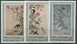 Korea (Nord) 1978 Koreanische Tiergemälde 1802/04 Postfrisch - Corea Del Nord