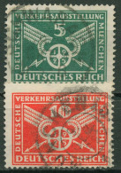 Deutsches Reich 1925 Dt.Verkehrsausstellung München 370/71 Y Gestempelt - Gebraucht