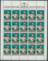 Liechtenstein 1989 Schloss Vaduz Bogen 962 Postfrisch (C13767) - Unused Stamps