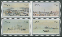 Südwestafrika 1975 Gemälde Von Otto Schröder 409/12 ZD Postfrisch - Südwestafrika (1923-1990)