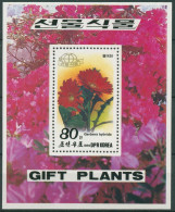 Korea (Nord) 1989 Blumen: Gerbera Block 249 Postfrisch (C74759) - Corée Du Nord