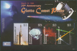 Dominica 2006 Weltraumforschung Kleinbogen 3742/45 K Postfrisch (C94284) - Dominica (1978-...)