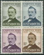 Luxemburg 1949 Caritas Dichter Michel Rodange 464/67 Postfrisch - Neufs