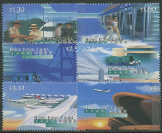 Hongkong 1998 Eröffnung Des Flughafens Chek Lap Kok 843/48 Postfrisch - Nuovi