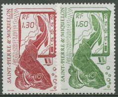 Saint-Pierre Et Miquelon 1988 Fischfang Kabeljau 562/63 Postfrisch - Unused Stamps