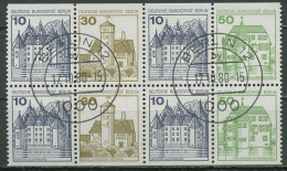 Berlin Heftchenblatt 1980 Burgen Und Schlösser H-Blatt 19 BERLIN-Stempel - Booklets