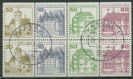 Berlin Heftchenblatt 1980 Burgen Und Schlösser H-Blatt 20 Gestempelt - Carnets