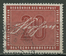 Bund 1956 125. Geburtstag Von Heinrich Von Stephan 227 Gestempelt - Usados