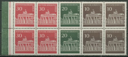 Berlin Heftchenblatt 1966 Brandenburger Tor H-Blatt 13 IIb Postfrisch - Postzegelboekjes