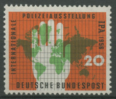 Bund 1956 Int. Polizei-Ausstellung Essen 240 Postfrisch - Ungebraucht