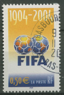 Frankreich 2004 Internationaler Fußballverband FIFA Emblem 3815 Gestempelt - Used Stamps
