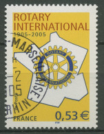 Frankreich 2005 Rotary International Emblem 3901 Gestempelt - Used Stamps