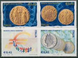 Italien 2002 Euromünzen Eurobanknoten 2800/03 Postfrisch - 2001-10: Neufs