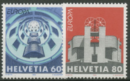 Schweiz 1993 Europa CEPT Zeitgenössische Kunst Häuser 1499/00 Postfrisch - Unused Stamps