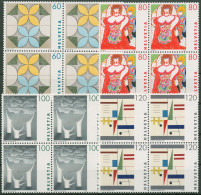 Schweiz 1993 Frauen Kunstwerke 1506/09 4er-Block Postfrisch (C62368) - Nuevos