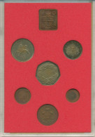 Großbritannien 1973 Kursmünzen 1/2 Penny - 50 Pence, KM PS 29, PP (m5543) - Otros & Sin Clasificación