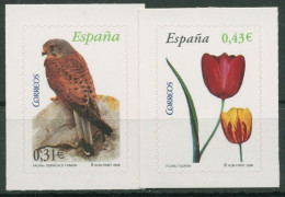 Spanien 2008 Tiere Pflanzen Turmfalke Tulpe 4307/08 Postfrisch - Nuovi