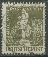 Berlin 1949 75 Jahre Weltpostverein UPU, Heinrich Von Stephan 38 Mit TOP-Stempel - Gebraucht