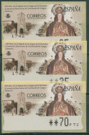 Spanien 2000 Automatenmarken Castroverde 3 Wertstufen ATM 44 Postfrisch - Unused Stamps