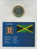 Jamaika 2000 Marcus Garvey 20 Dollar, KM182, Im Blister, St, (m5564) - Jamaica