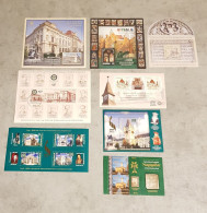 ROMANIA ARCHITECTURE AND HISTORY 8 SHEETS USED - Gebraucht