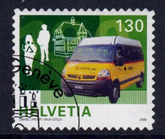 Suisse//Schweiz//Svizerra // Switzerland // 2006 // 100 Ans Car Postal En Toute Sécurité à L'école No. 1194 - Oblitérés