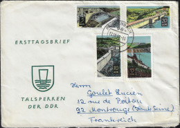 Transkei 1968 Y&T 1096 à 1099 Sur Lettre. Barrages - Eau