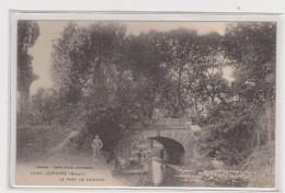 33   **LESPARRE ** Le Pont De Lervaux** - Lesparre Medoc