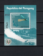 Paraguay 1983 Space, German Rocket Technic, Fritz Von Opel S/s MNH - Südamerika