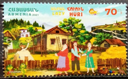 Armenia 2021, Armenian Cartoons, MNH Single Stamp - Armenia