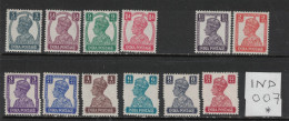 Inde 1939 - Yvert 161 à 173 (sauf 165) Neuf AVEC Charnière - Sc#168-179 Except (172) - KGVI - Roi George VI - 1936-47  George VI