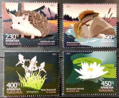 Armenia 2021, Flora And Fauna, MNH Stamps Set - Armenia