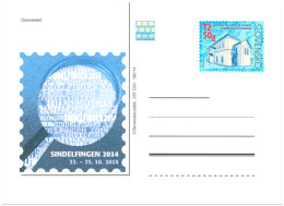CDV 235 Slovakia Sindelfingen Stamp Fair 2014 - Esposizioni Filateliche