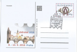 CDV 256 Slovakia Sberatel Fair Prague 2016 Charles Bridge - Puentes