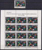 F-EX49314 SPAIN ESPAÑA MNH 1989 OLYMPIC BARCELONA MINISHEET Nº10 SOCCER FOOTBALL. - Sommer 1992: Barcelone