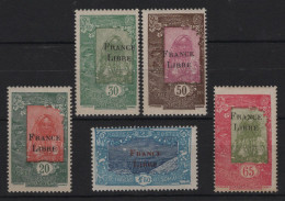 Cote Des Somalis  - N°198 à 202 - Cote 18€ - * Neufs Avec Trace De Charniere - Unused Stamps