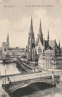AK Strassburg - Evang. Garnisonkirche Und Münster - Feldpost 1915 (68818) - Elsass
