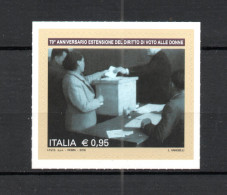 ITALIA :  Estensione Diritto Di Voto Alle Donne - 1 Val.  MNH**   2.06.2016 - 2011-20: Ungebraucht