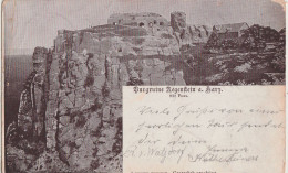 Ak Burgruine Regenstein/Harz Bei Blankenburg 1901 - Blankenburg