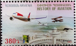 Armenia 2023, History Of Aviation, MNH Single Stamp - Arménie