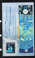 HOLOGRAMS - HONG KONG - $20 EXHIBITION CENTRE HOLOGRAM S/SHEET  MINT NEVER HINGED,  - Hologrammes