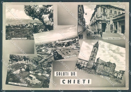 Chieti Città Cattedrale Saluti Da Foto FG Cartolina JK6177 - Chieti