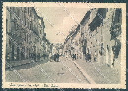 Viterbo Ronciglione Via Roma FG Cartolina JK5847 - Viterbo