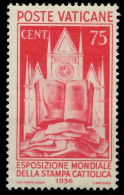 VATIKAN 1936 Nr 55 Ungebraucht X3C261A - Nuevos
