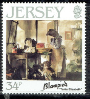 Artistes De Jersey. Tableaux D'Edmund Blampied : "Tante Elizabeth" - Jersey