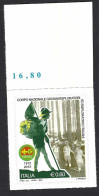 Italia, Italy, Italien, Italie 2012; Centenario Dei Giovani Esploratori, SCOUT; Francobollo Di Bordo. - Nuevos