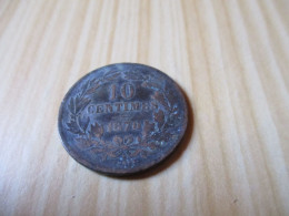 Luxembourg - 10 Centimes Guillaume III 1870.N°138. - Luxemburgo