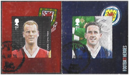 2013 Football Hereos Self-adhesive 2 Values (SG3477-3478) Used Set HRD2-C - Cuadernillos