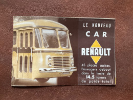 (11) DOCUMENT Commercial RENAULT Le Nouveau Car - Automobilismo