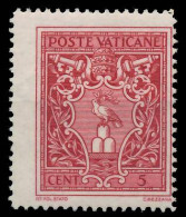 VATIKAN 1940 Nr 84 Postfrisch X3FE1F2 - Unused Stamps